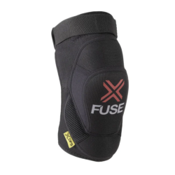 FUSE DELTA Knee Pad black/red Size Kids M/L